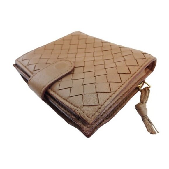 BOTTEGA VENETA Bifold Wallet Intrecciato Leather Authentic Used - Picture 5 of 9